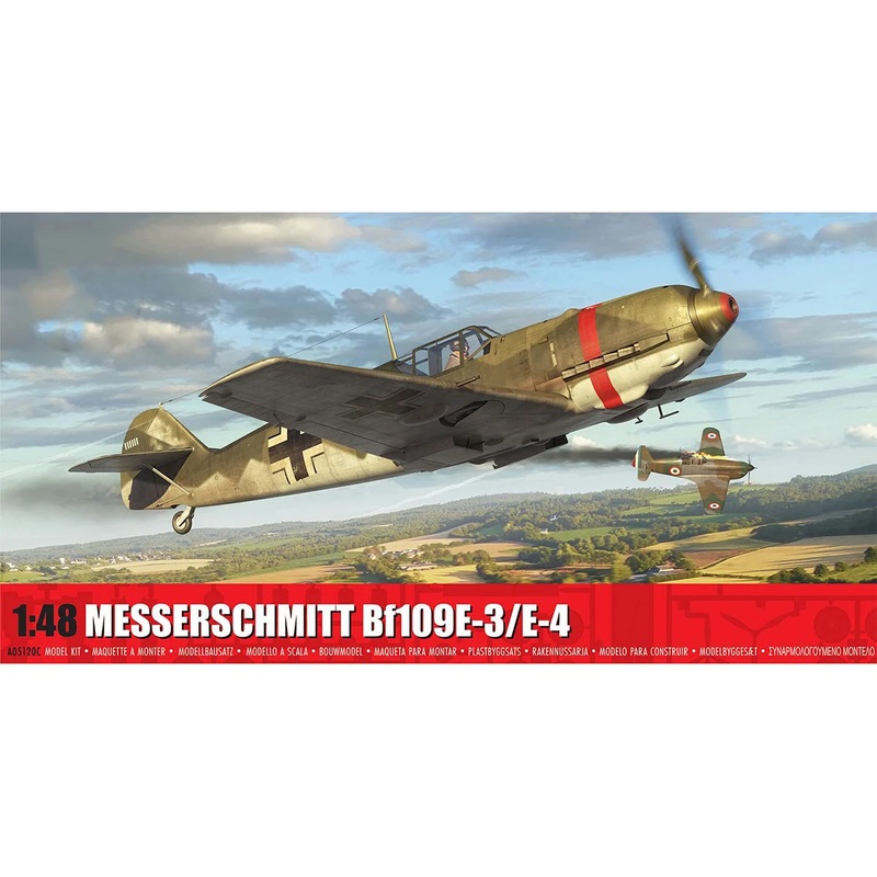AFX Messerschmitt Bf109 E-3 1/48