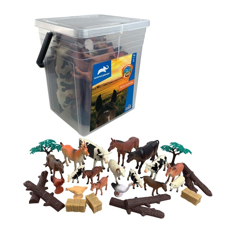 AP Farm Animals (28pc Bucket)