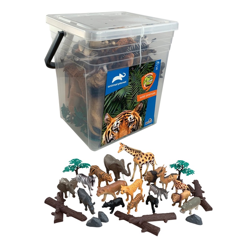 AP Jungle Animals (28pc Bucket)