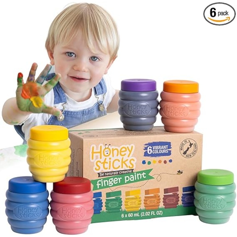 Honeysticks Finger Paint