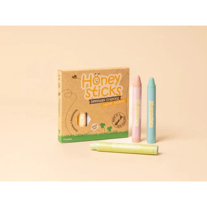 Honeysticks Jumbo Pastel 8pk