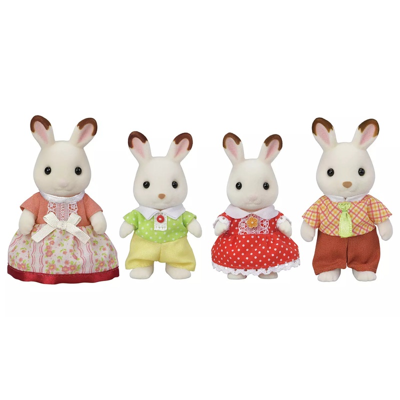 SF Chocolate Rabbit Family New