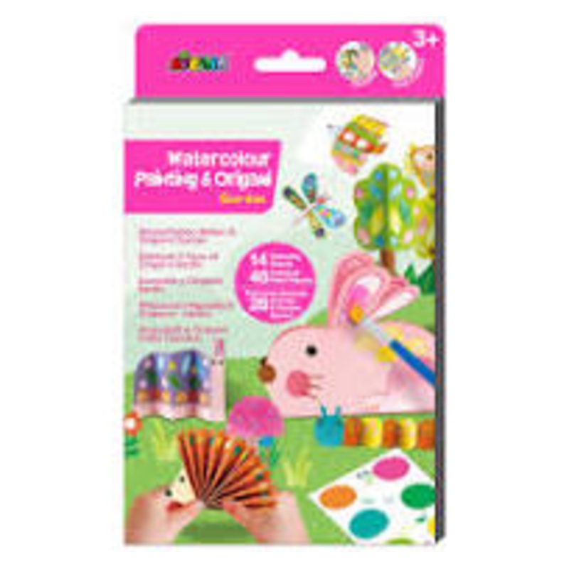 Watercolour Painting Garden