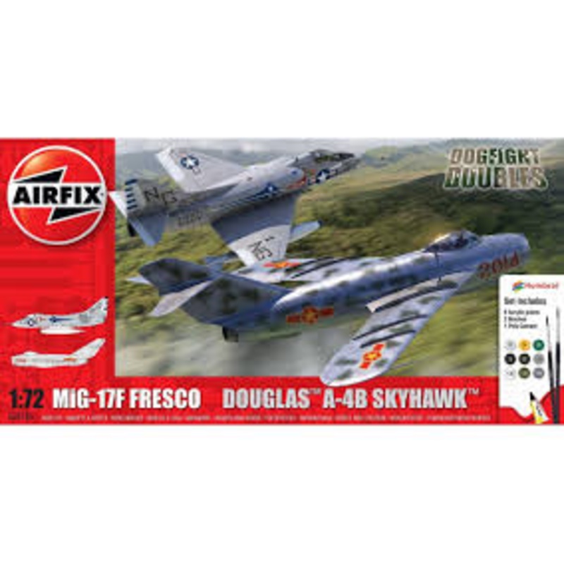 AFX Doubles Mig17F & Skyhawk