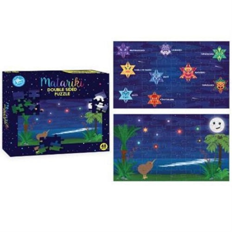 NZ Matariki Double Puzzle 26x45cm