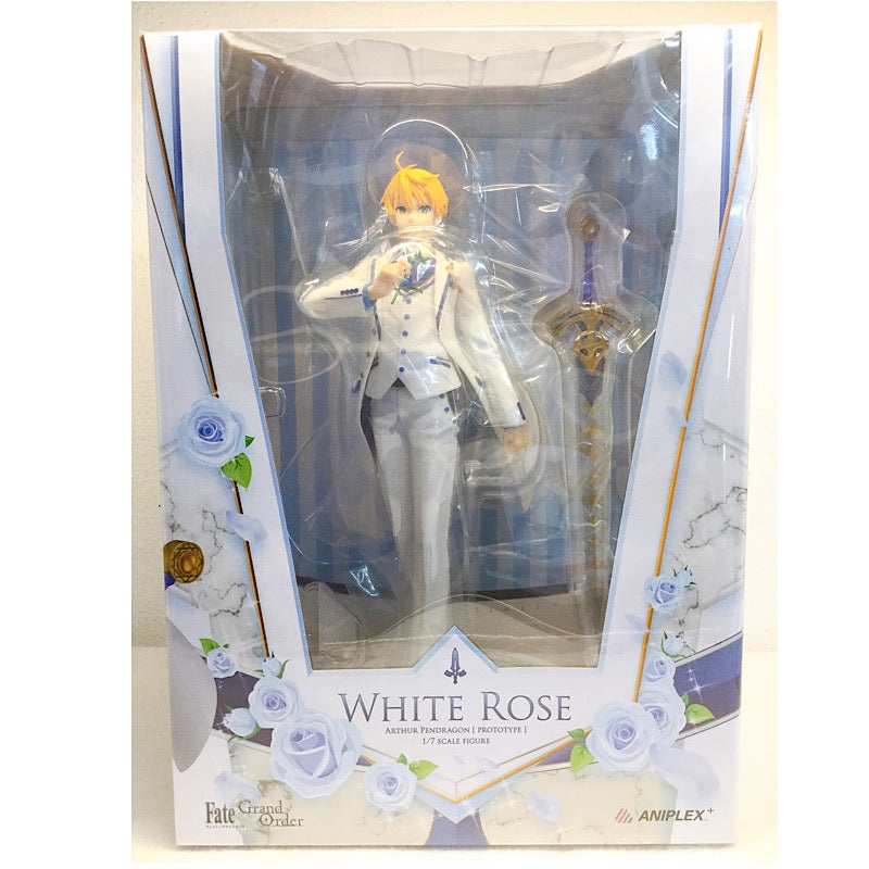 Aniplex Saber/Arthur Pendragon [Prototype] Rei Opening-White Rose-Ver.1/7PVC Figure (Fate/Grand Order)