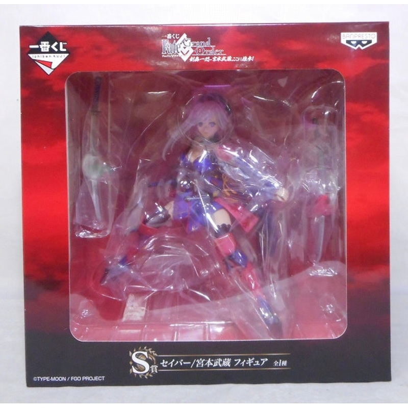 Ichiban Kuji Fate/Grand Order Ken Ichiten -Musashi Miyamoto, here! [S -Award Saber/Miyamoto Musashi Figure]