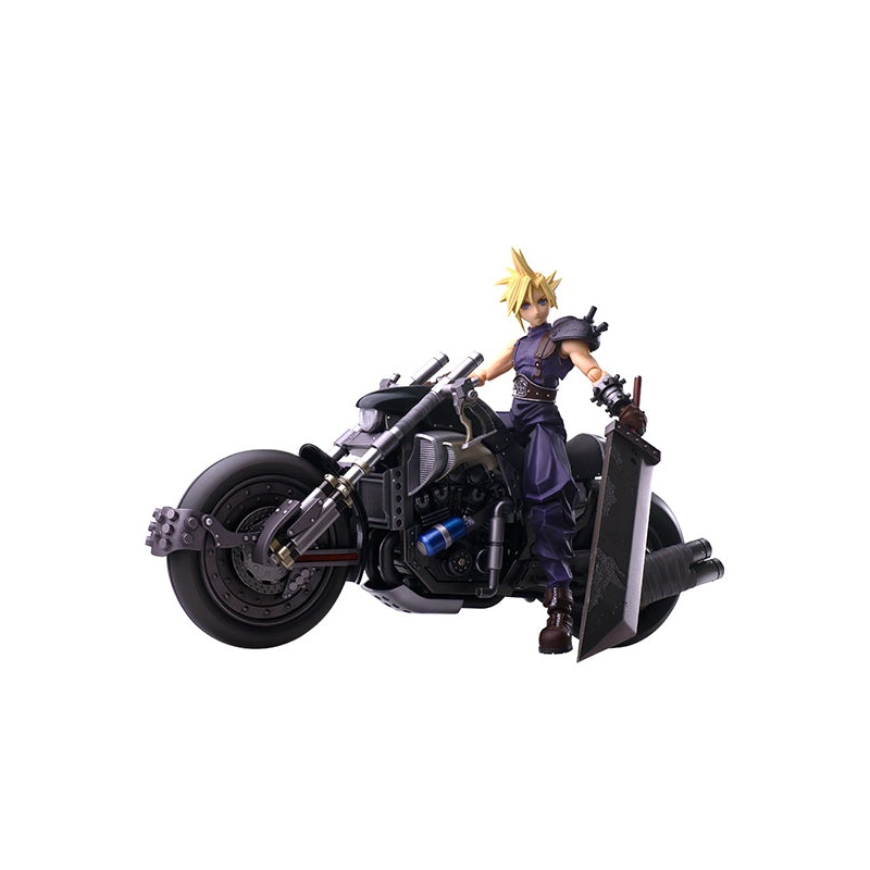 Final Fantasy VII Square Enix Bring Arts Cloud Strife & Hardy Daytona