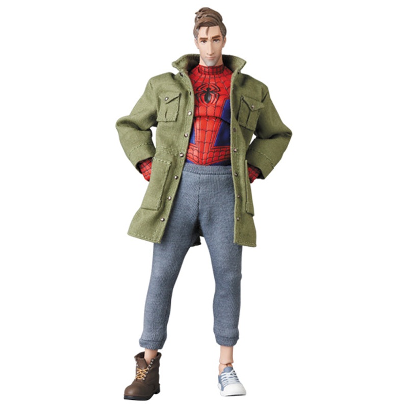 Spider-Man: Into the Spider-Verse Medicom Toy MAFEX Spider-Man (Peter B. Parker) Renewal Ver.