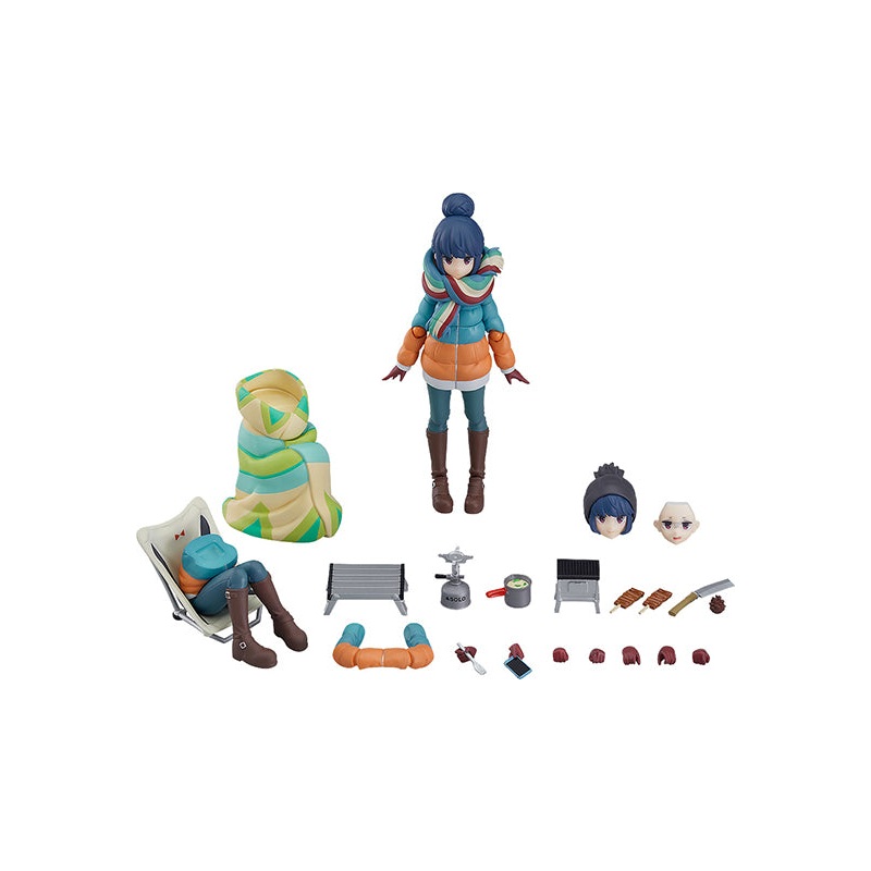 551-DX Yuru Camp Laid-Back Camp figma Rin Shima: DX Edition