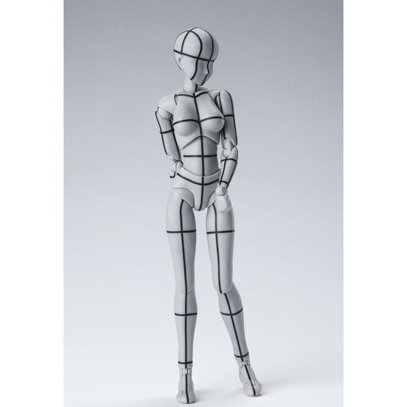 Bandai S.H.Figuarts Body-chan -Wire Frame- (Gray Color Ver.)