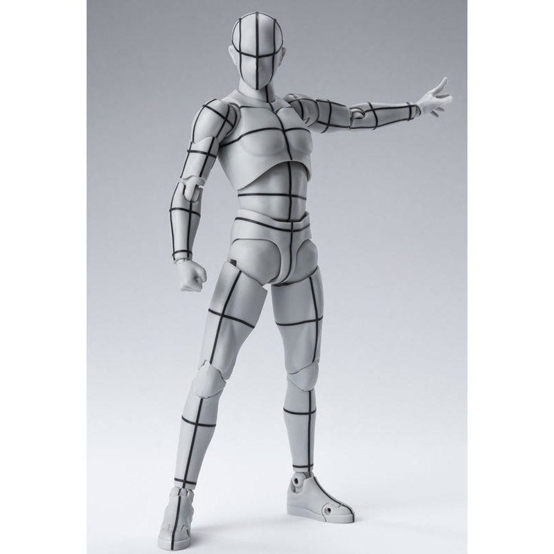 Bandai S.H.Figuarts Body-kun -Wire Frame- (Gray Color Ver.)