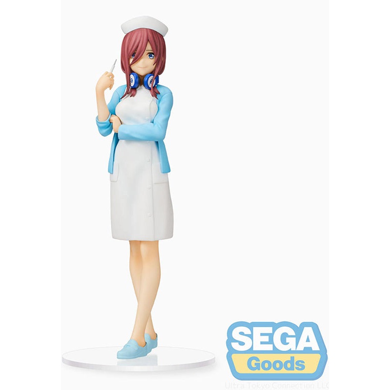 The Quintessential Quintuplets 2 SEGA SPM Figure Miku Nakano Nurse Ver.