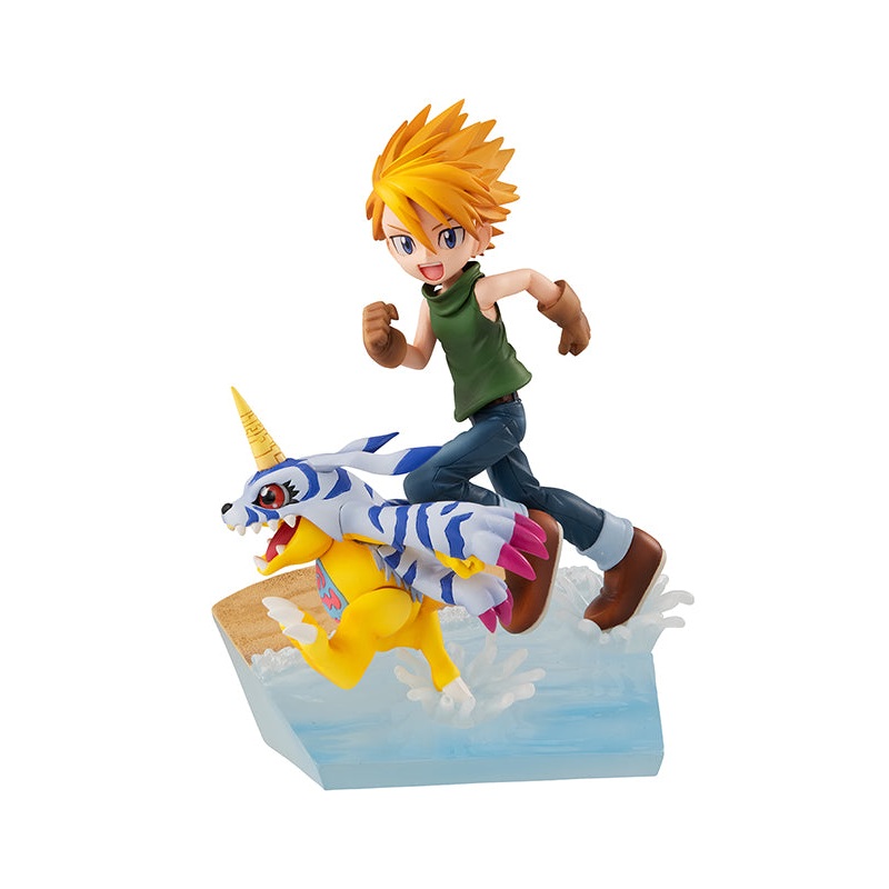 Digimon Adventure MEGAHOUSE G.E.M. series Yamato Ishida & Gabumon 2022 ver