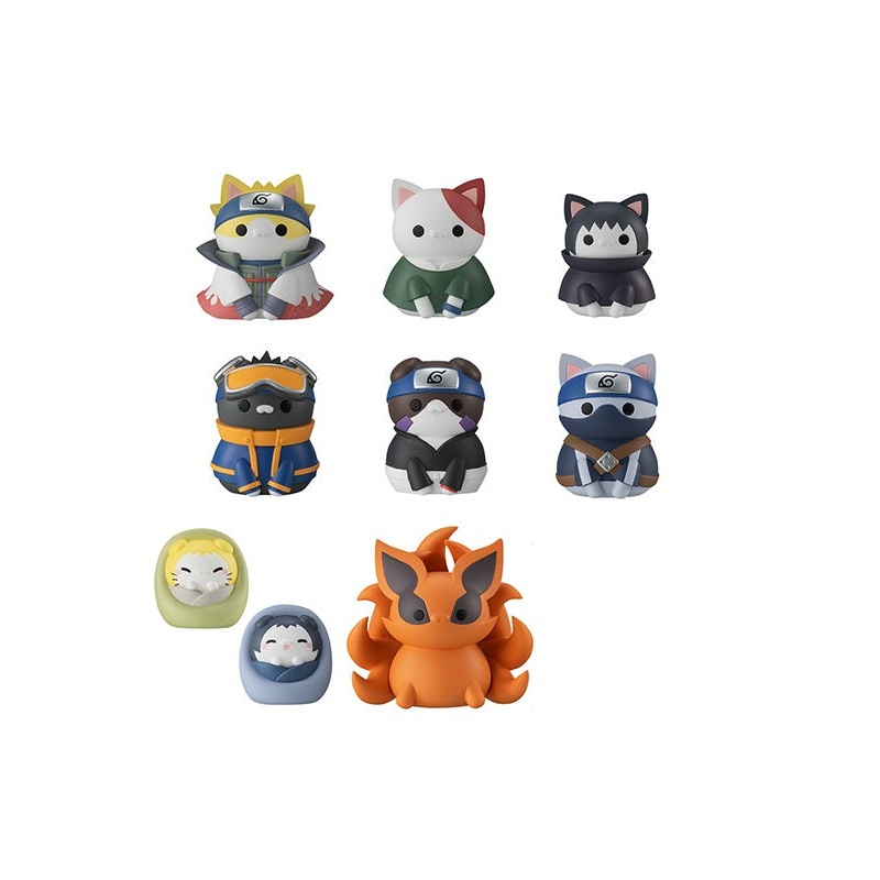 Naruto Shippuden Nyaruto! MEGAHOUSE Once upon a time in Konoha village (1 Random Blind Box)