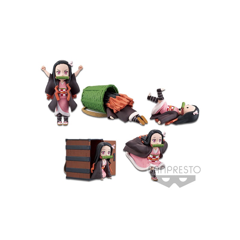 Demon Slayer: Kimetsu no Yaiba Banpresto WORLD COLLECTABLE FIGURE Nezuko Kamado COLLECTION (1 Random)