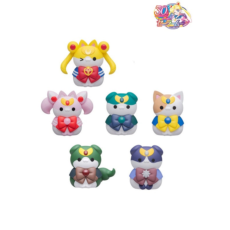 MEGA CAT PROJECT Sailor Moon MEGAHOUSE Sailor Mewn Vol.2 (1 Random Blind Box)