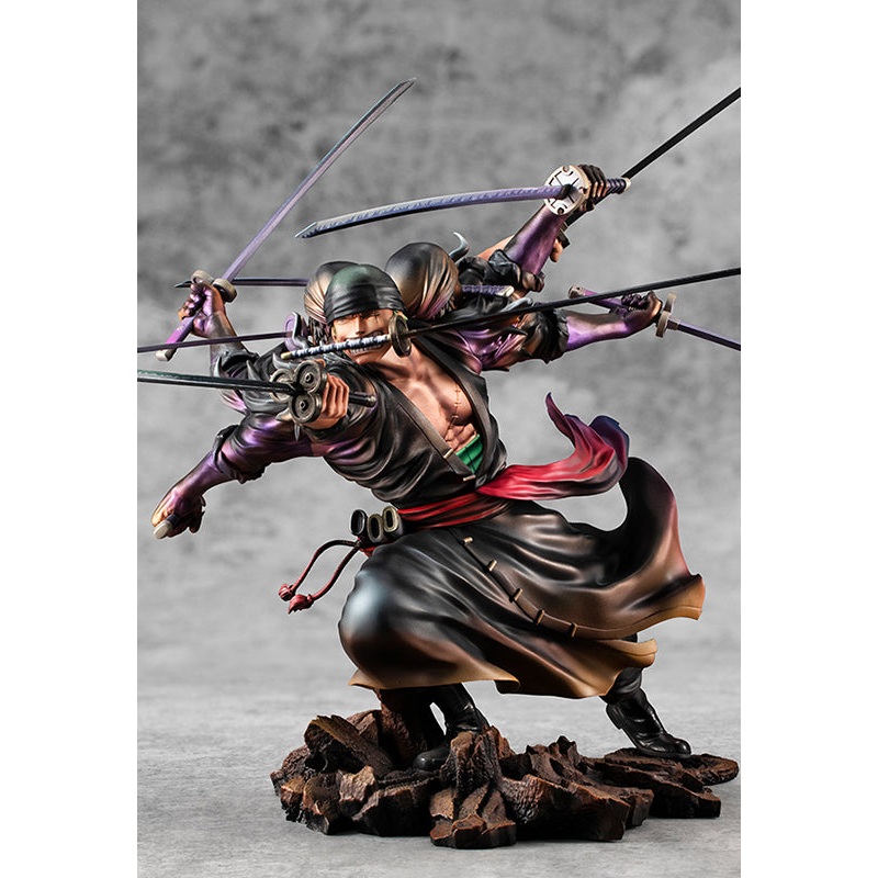 ONE PIECE P.O.P. MEGAHOUSE WA-MAXIMUM Roronoa Zoro ver. Demon Spirit Kyuutou-ryuu Asura