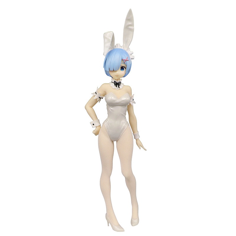 Re:Zero -Starting Life In Another World- FURYU BiCute Bunnies Figure Rem White Pearl Color ver.