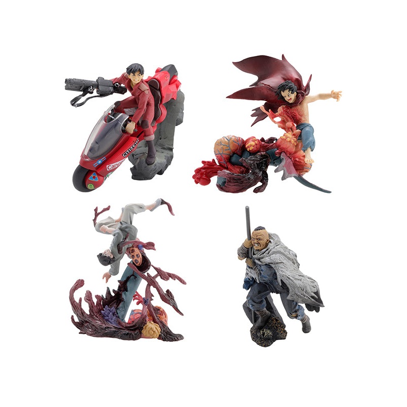 AKIRA UNION CREATIVE miniQ AKIRA PART.4 BATTLE (Set of 6 Characters)