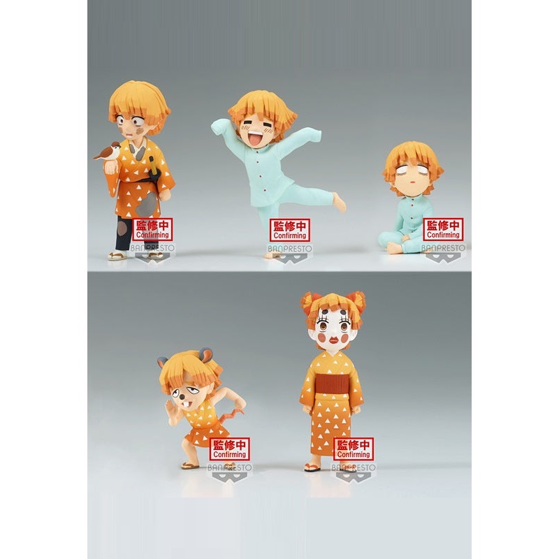 Demon Slayer: Kimetsu no Yaiba Banpresto World Collectable Figure Zenitsu Agatsuma Collection (1 Random)