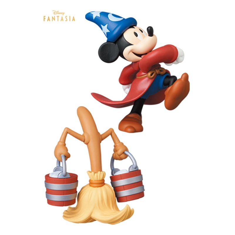 Disney MEDICOM TOYS UDF Series 10 Fantasia Mickey Mouse & Broom