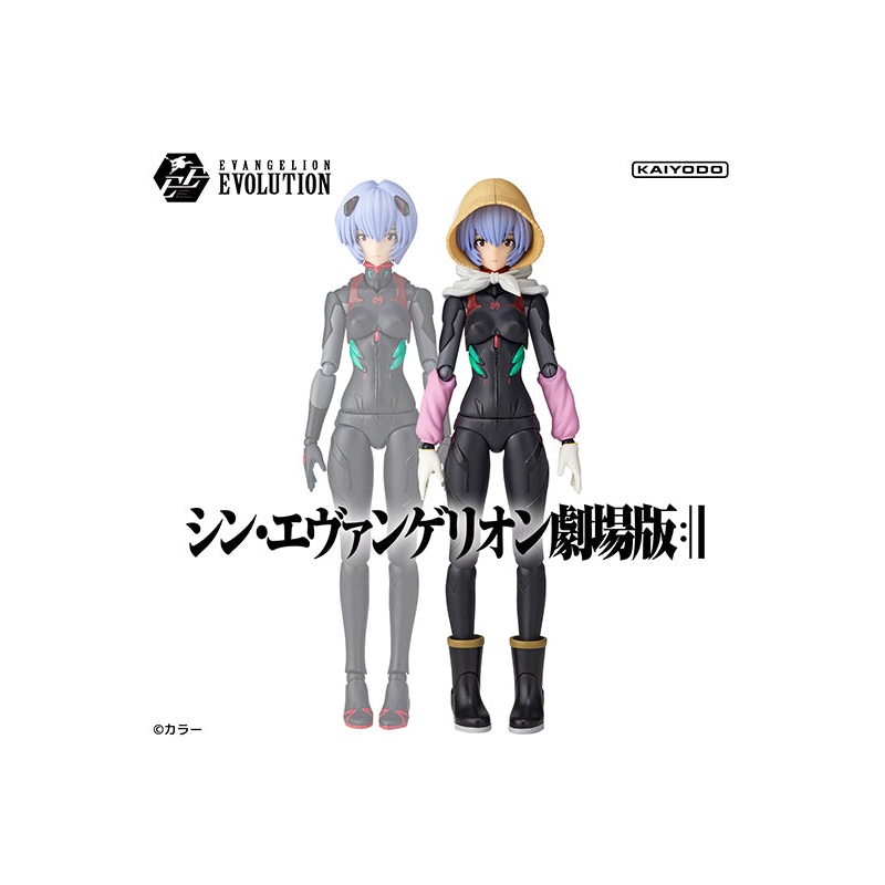 Evangelion: 3.0+1.0 Thrice Upon a Time Kaiyodo EVANGELION EVOLUTION EV-022 Ayanami Rei 3rd Village Ver.