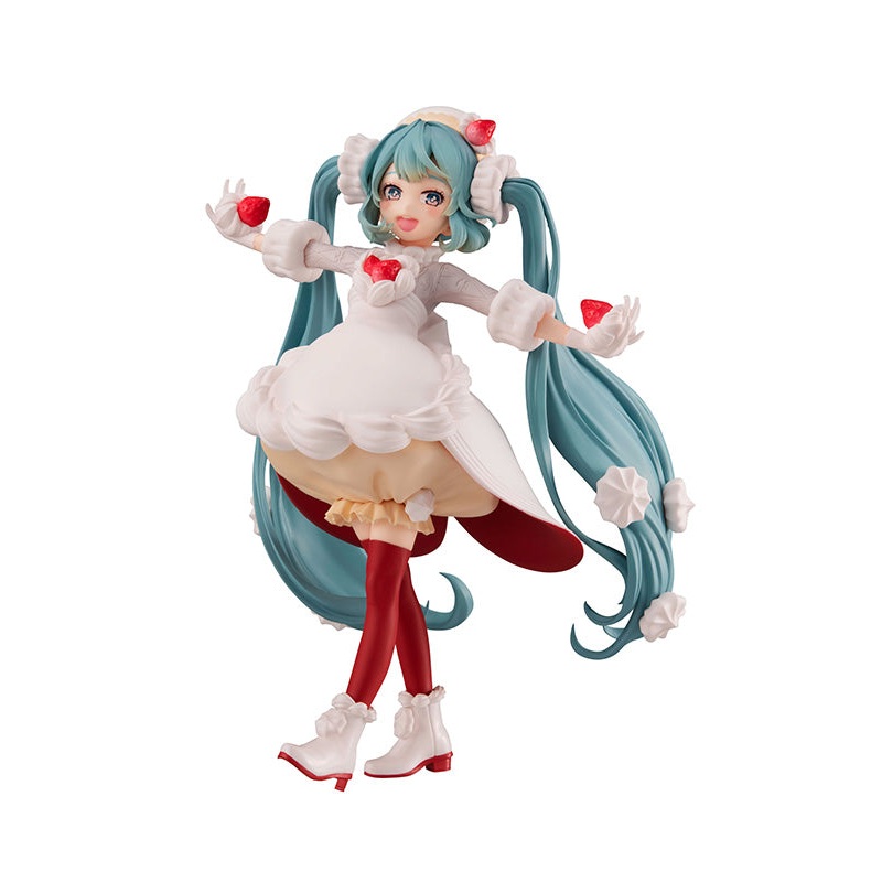 Hatsune Miku FURYU Corporation Sweet tea time figure Hatsune Mikustrawberry short