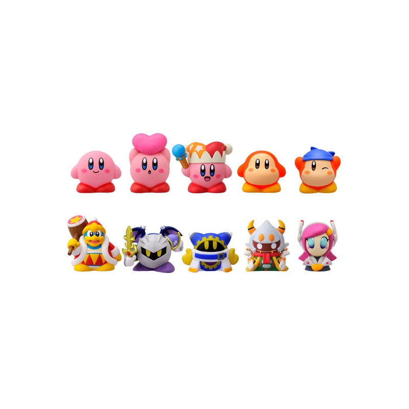 Kirby's Dream Land Ensky Soft Vinyl Puppet Mascot (1 Random)