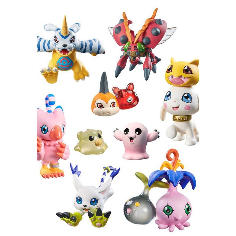 Digimon Adventure MEGAHOUSE DIGI COLLE DATA 02(3rd Repeat)(1 Random Blind Box)