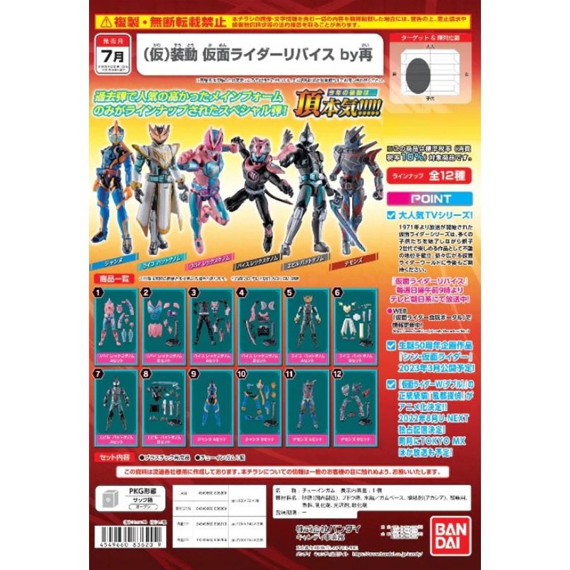 Kamen Rider Revice Bandai Soudou by Sai (2 Random)