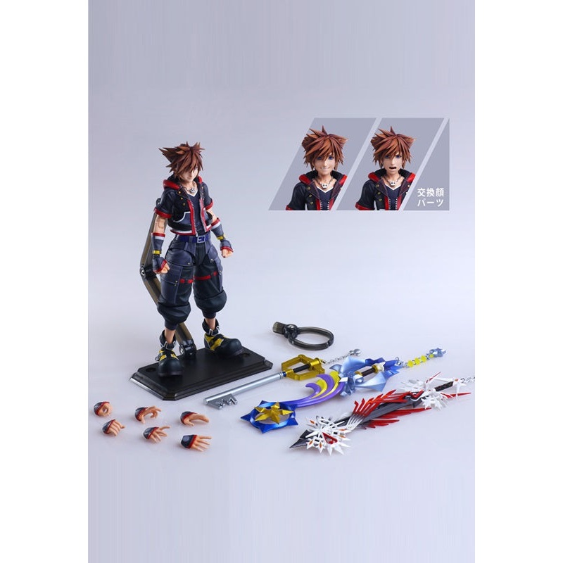 Kingdom Hearts III Square Enix Play Arts Kai Sora Ver. 2 Deluxe Version