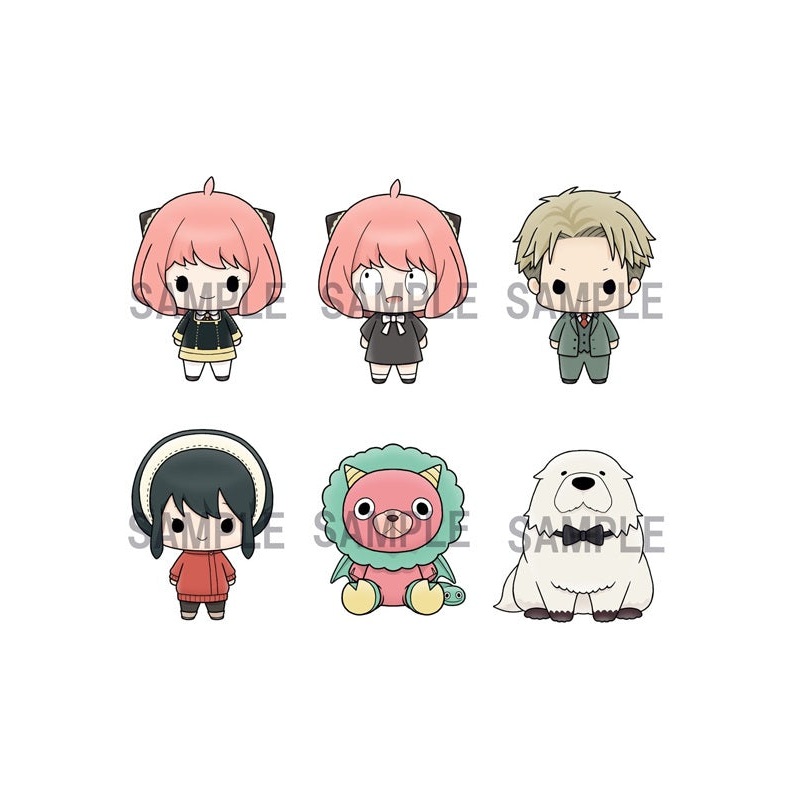 SPY  FAMILY MEGAHOUSE Chokorin (Set of 6 Characters)