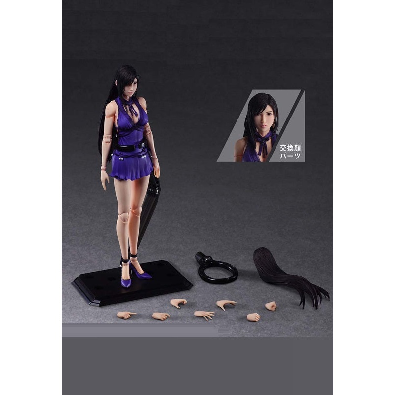Final Fantasy VII Remake Square Enix Play Arts Kai Tifa Lockhart -Dress Ver.-