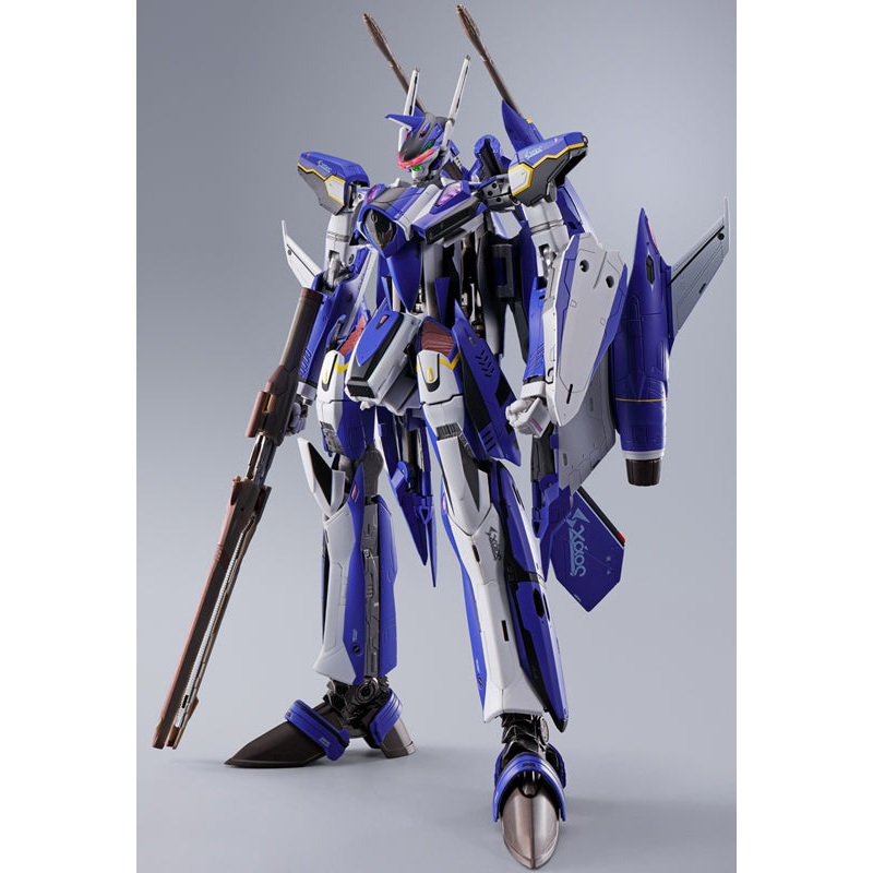 Macross Delta Movie: Absolute Live!!!!!! Bandai DX Chogokin YF-29 Durandal Valkyrie (Maximilian Jenius' Fighter) Full Set Pack