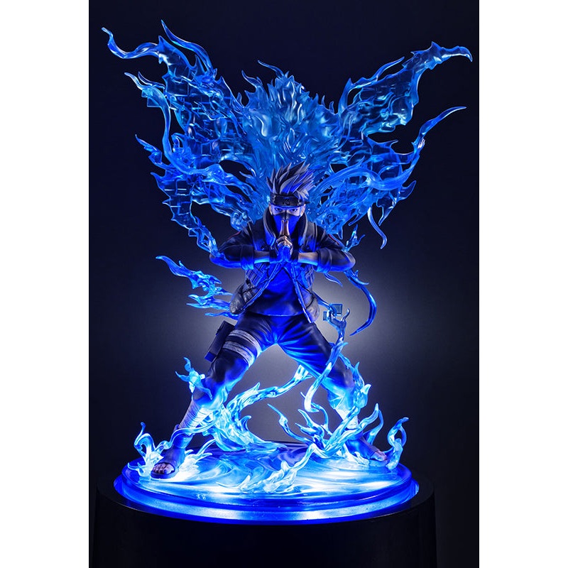 NARUTO MEGAHOUSE Precious G.E.M. Series Hatake Kakashi Ver Susano with LED base