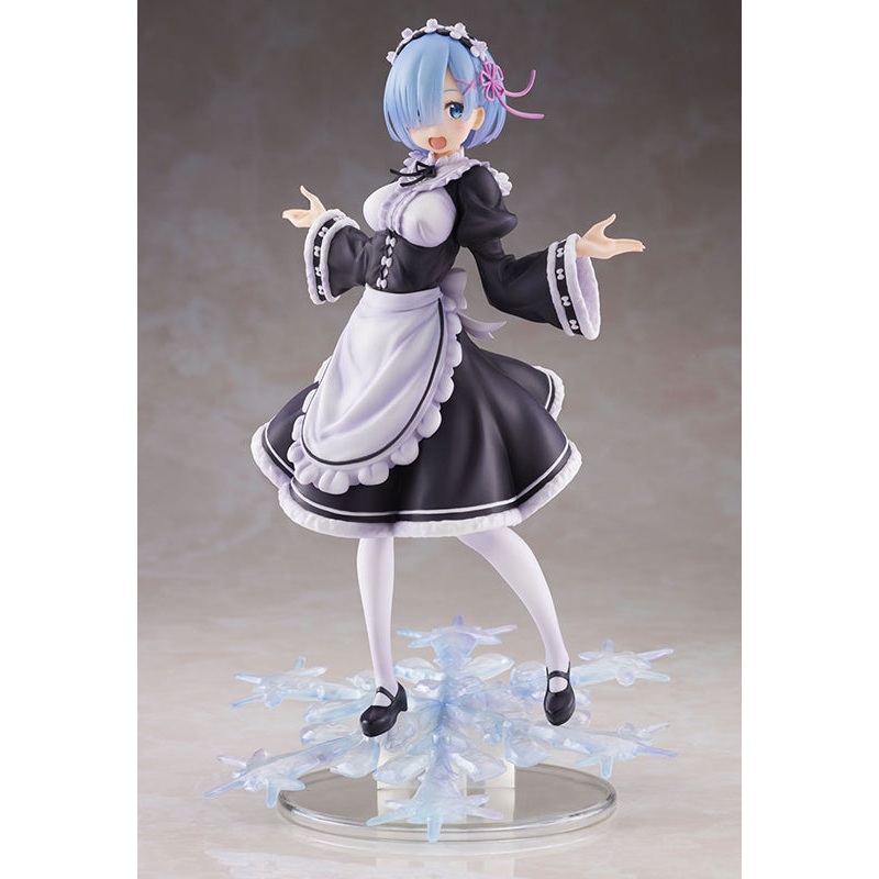 Re:Zero Starting Life in Another World Taito AMP Figure Rem Winter Maid Ver.