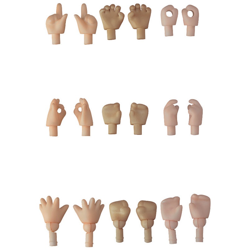 Nendoroid Doll Good Smile Company Hand Parts Set (Peach/Cinnamon/Cream)