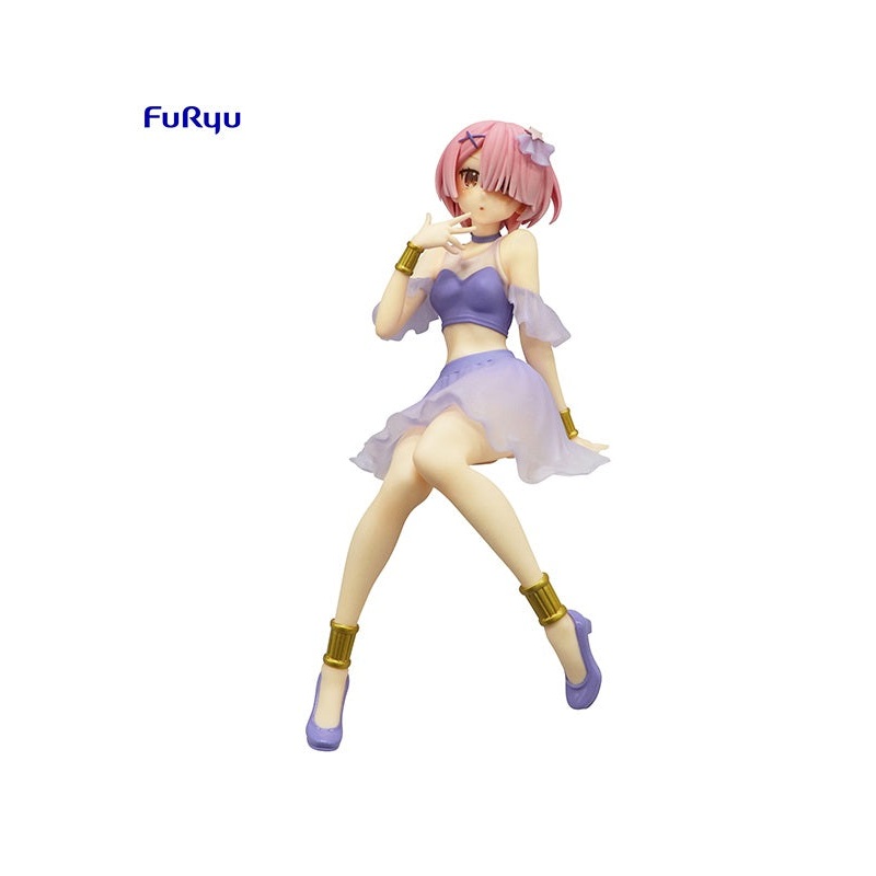 Re:Zero -Starting Life In Another World- FuRyu Noodle Stopper Figure Ram /Twinkle Party