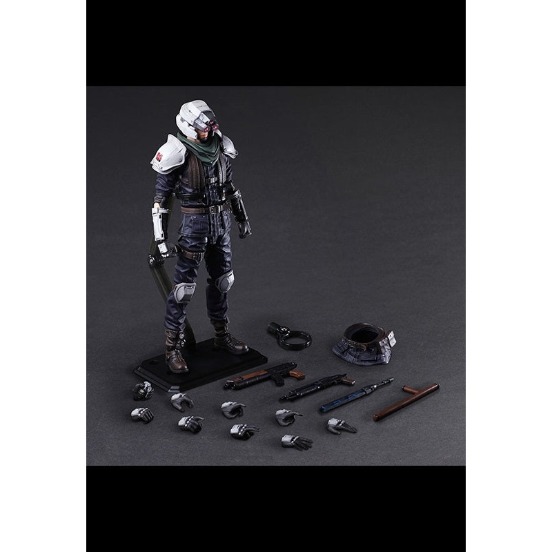 FINAL FANTASY VII REMAKE Square Enix PLAY ARTS KAI Action Figure SHINRA SECURITY OFFICER