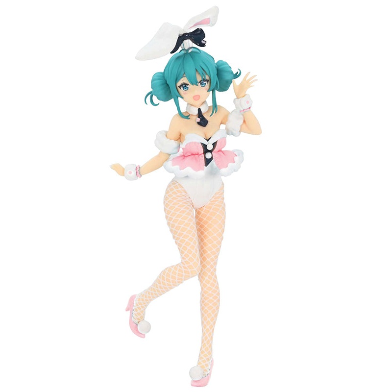 Hatsune Miku FuRyu BiCute Bunnies Figure Hatsune Miku /White Rabbit Baby Pink ver.