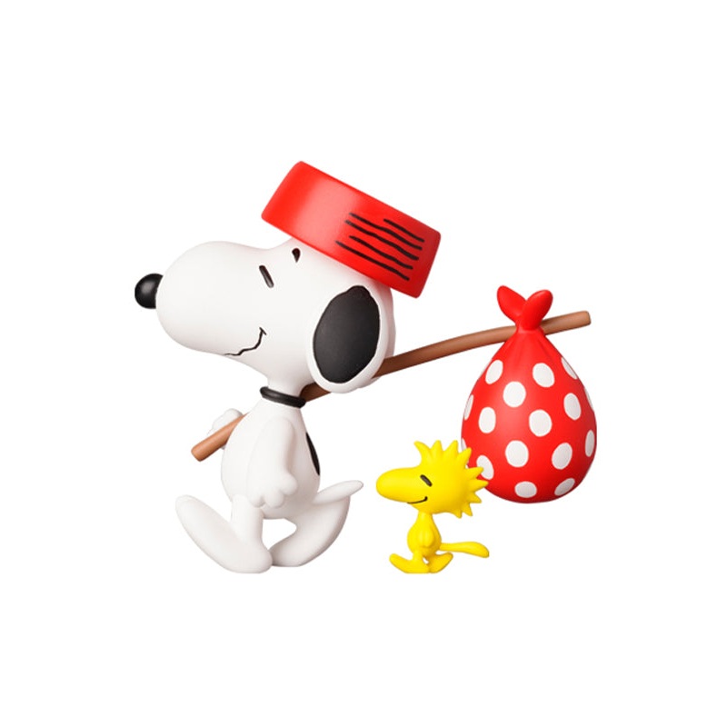 PEANUTS MEDICOM TOYS UDF Series 14: FRIENDSHIP SNOOPY AND WOODSTOCK