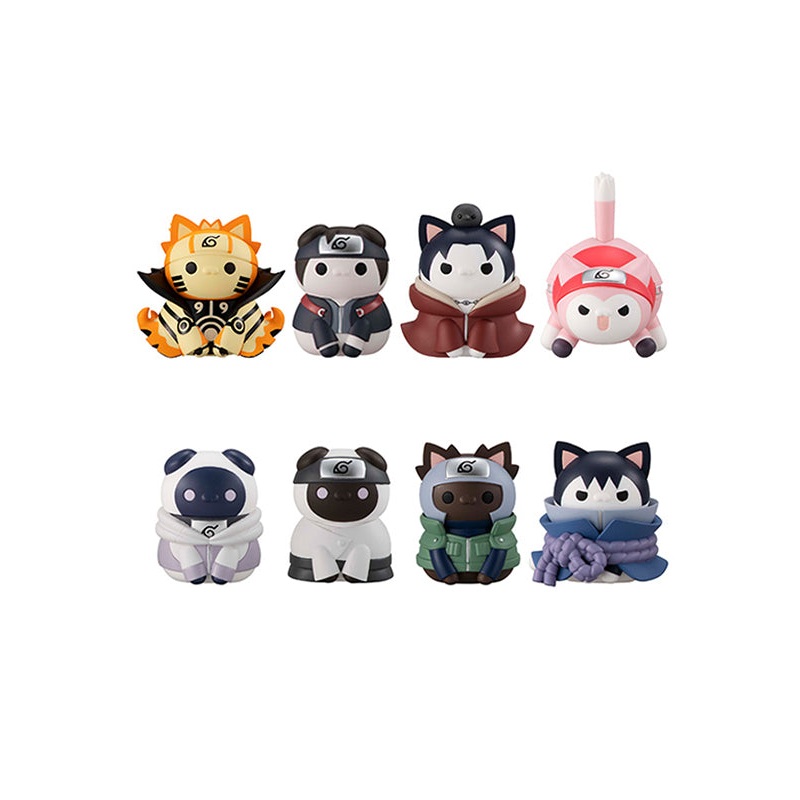 MEGA CAT PROJECT MEGAHOUSE Naruto Shippuden Nyaruto!Ver.Break outFourth Great Ninja War(1 Random)