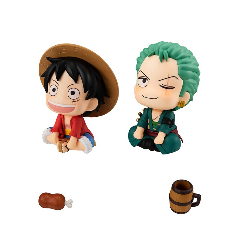 ONE PIECE MEGAHOUSE LOOK UP Luffy & Zoro SET with gift