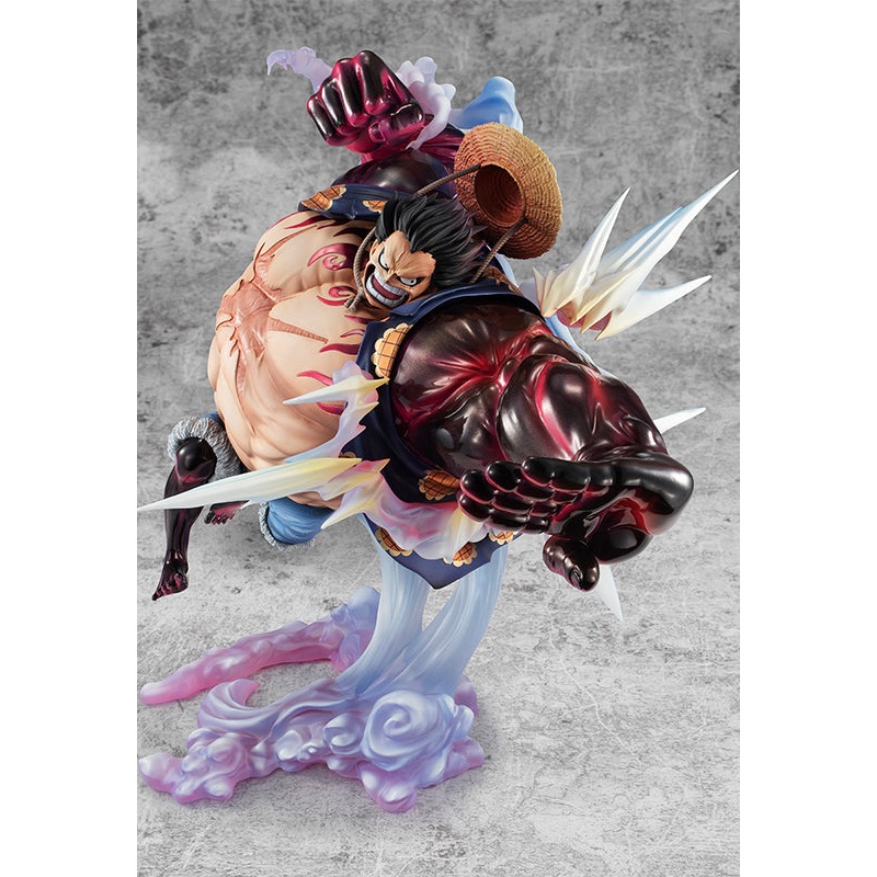 ONE PIECE P.O.P. MEGAHOUSE SA-MAXIMUM Monkey D. Luffy Gear Four Bounce man Ver.2
