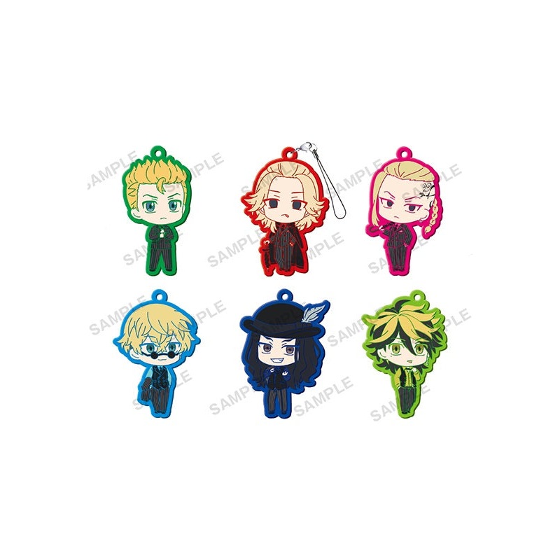 Tokyo Revengers  Bushiroad Creative Capsule Rubber Strap British Gangsters(1 Random)