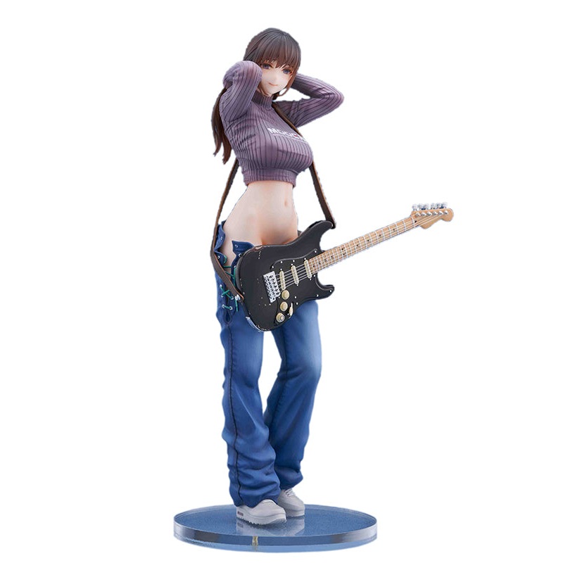 LOVELY GUITAR GIRL ILLUSTRATED BY HITOMIO16