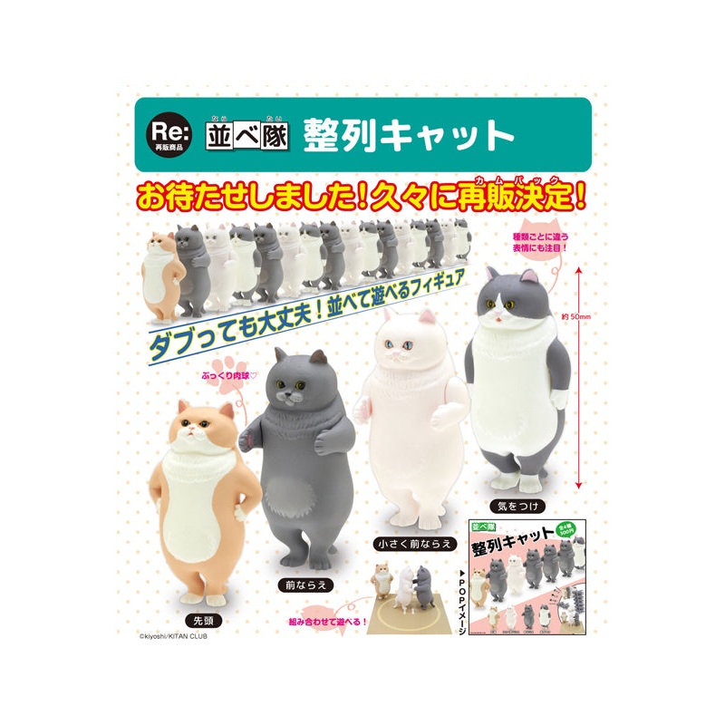 Narabe-tai Seiretsu Kitan Club Cat(1 Random)