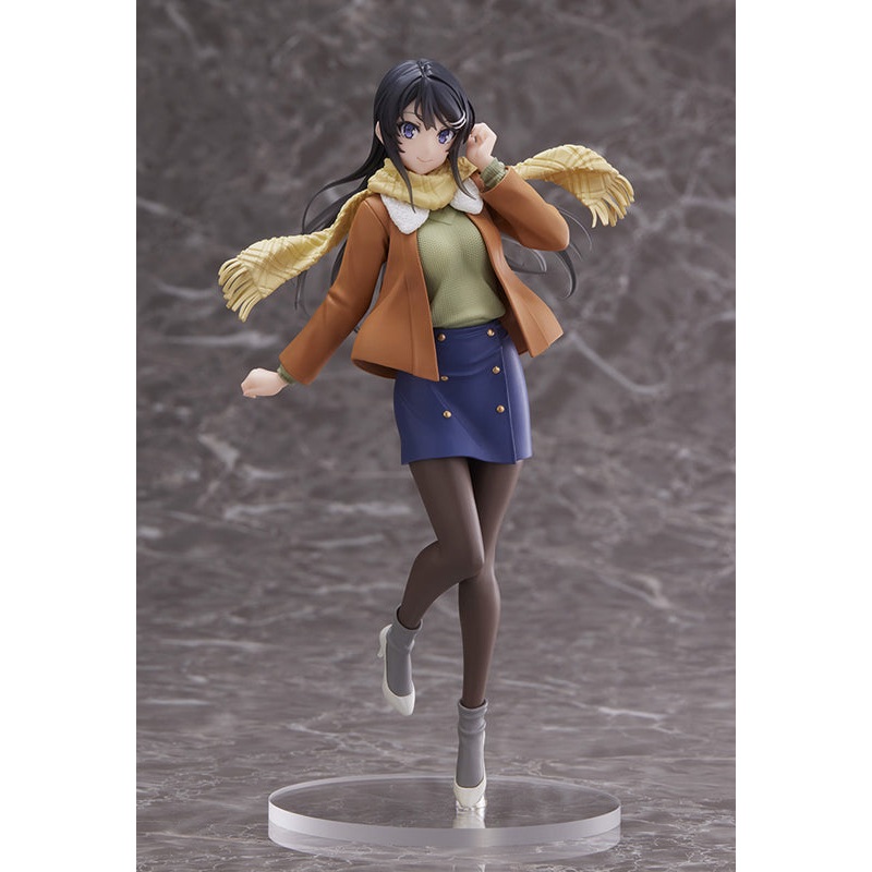 Rascal Does Not Dream of a Dreaming Girl TAITO Coreful Figure Mai Sakurajima (Winter Wear Ver.)