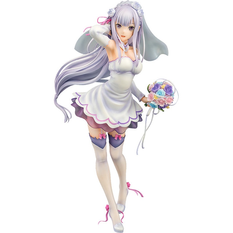 Re:ZERO -Starting Life in Another World- Phat! Company Emilia: Wedding Ver.(re-run)